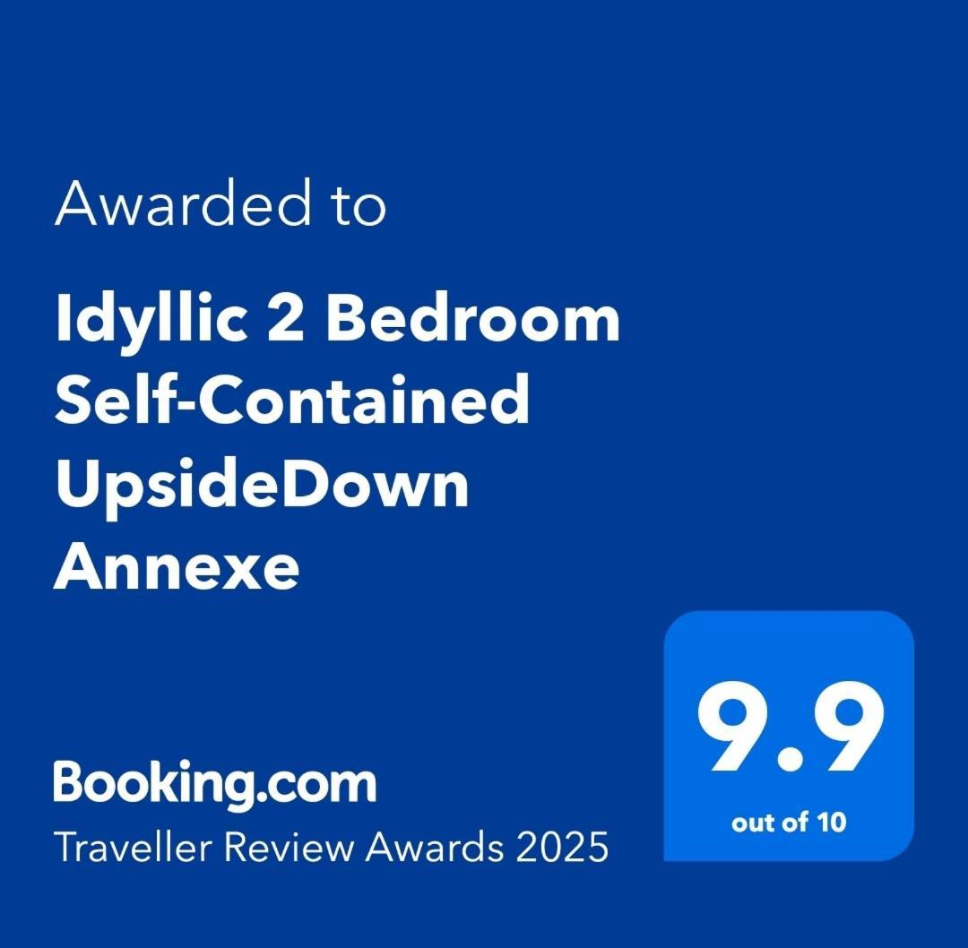 Idyllic 2 Bedroom Self-Contained Upsidedown Annexe 랜드린도드웰스 외부 사진